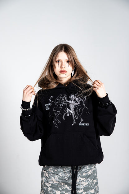 BLUZA Z KAPTUREM "DANSE AVEC MOI" ERFEDEN