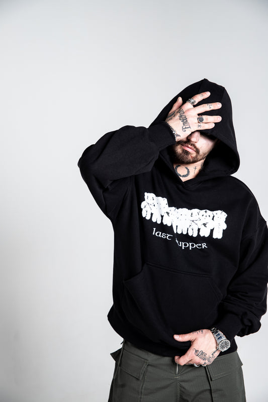 BLUZA Z KAPTUREM "LAST SUPPER" ERFEDEN