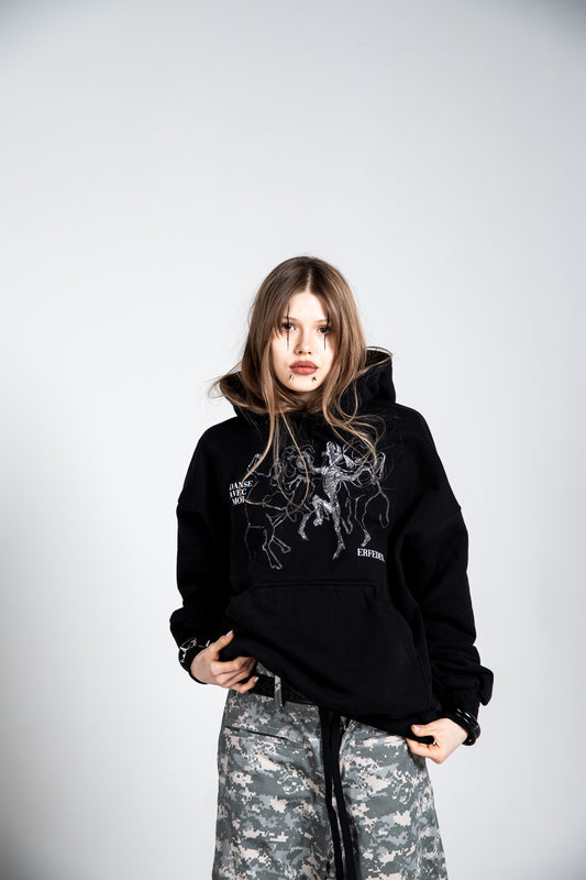 BLUZA Z KAPTUREM "DANSE AVEC MOI" ERFEDEN