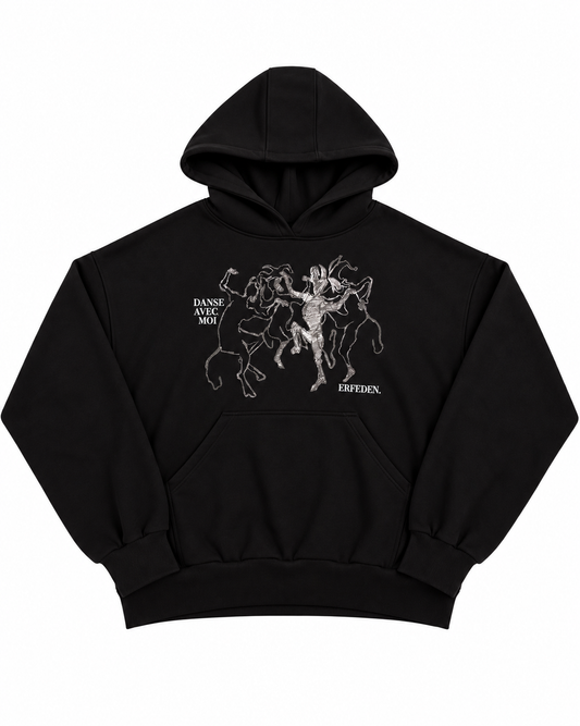 Bluza z kapturem „Danse Avec Moi" ERFEDEN