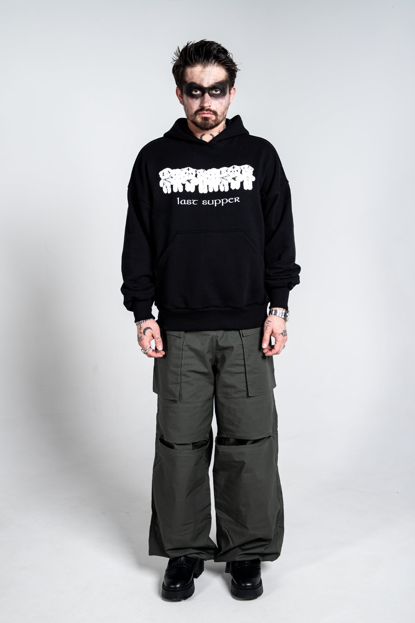 BLUZA Z KAPTUREM "LAST SUPPER" ERFEDEN