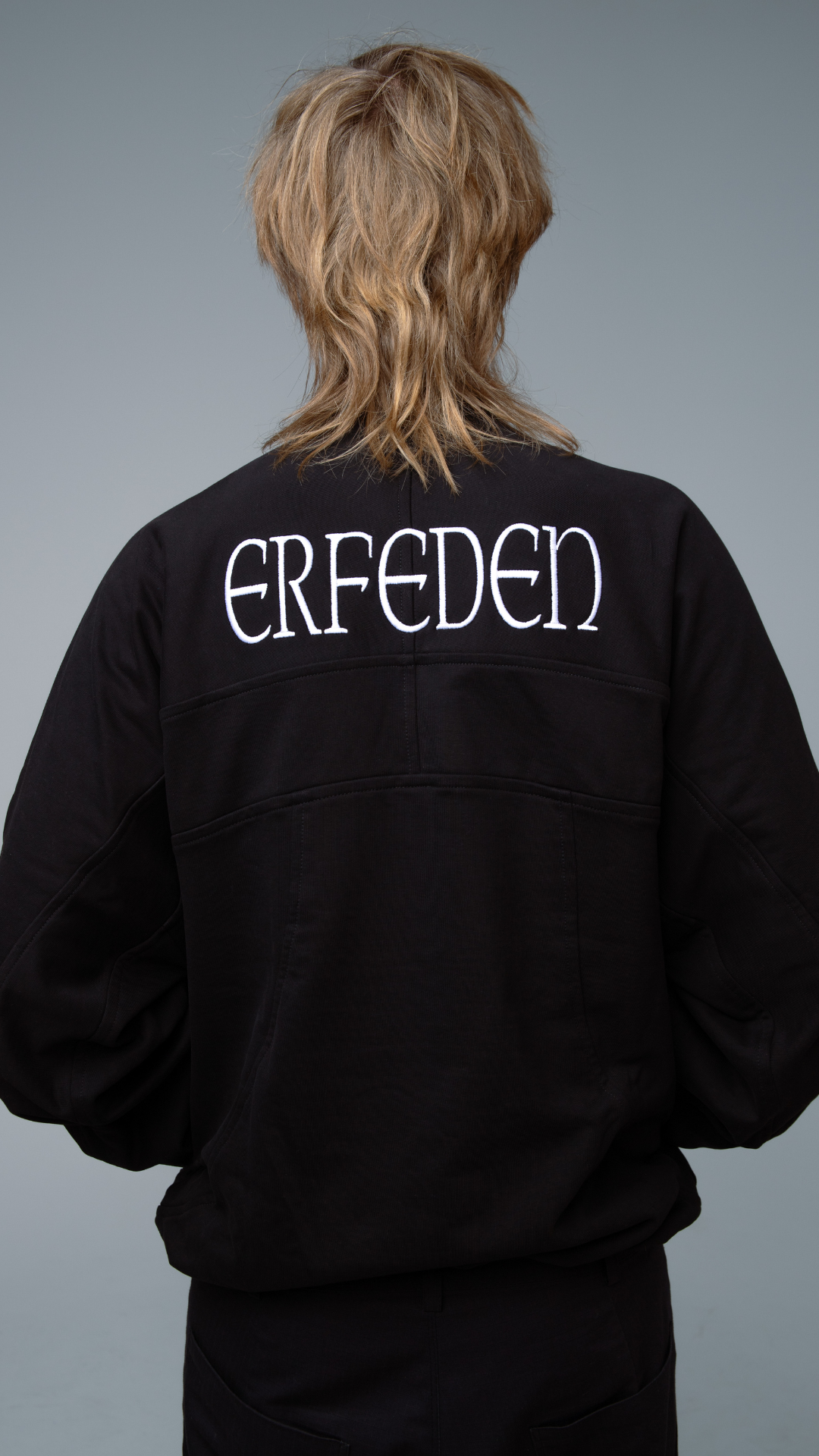 Half Zip Hoodie ERFEDEN Backlogo