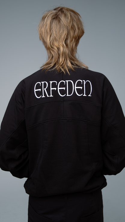 HALF ZIP HOODIE  ERFEDEN BACKLOGO