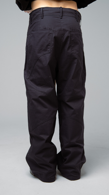 ERFEDEN PANTS NAVY -BLACK