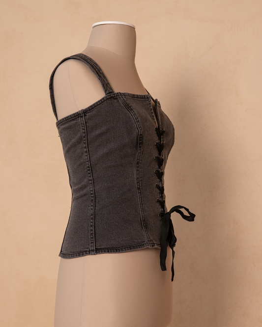 CORSET TOP ERFEDEN FRONT TIE