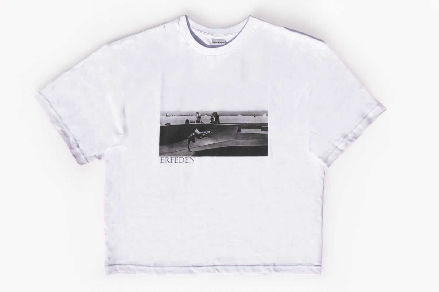 T-shirt Erfeden venice beach white