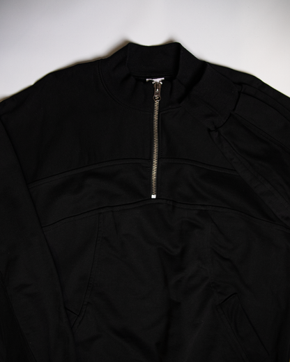 HALF ZIP HOODIE  ERFEDEN BACKLOGO